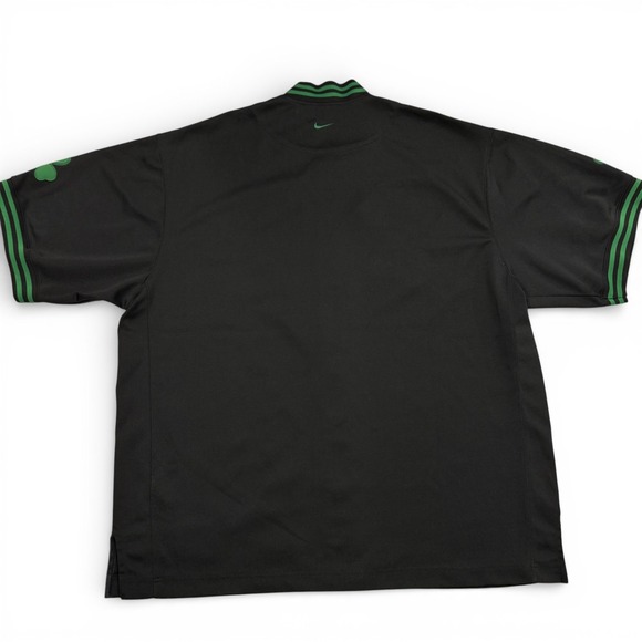 Vintage Nike Boston Celtics Shooting Shirt NBA Warm Up Jersey Black Mens XXL - Picture 2 of 12